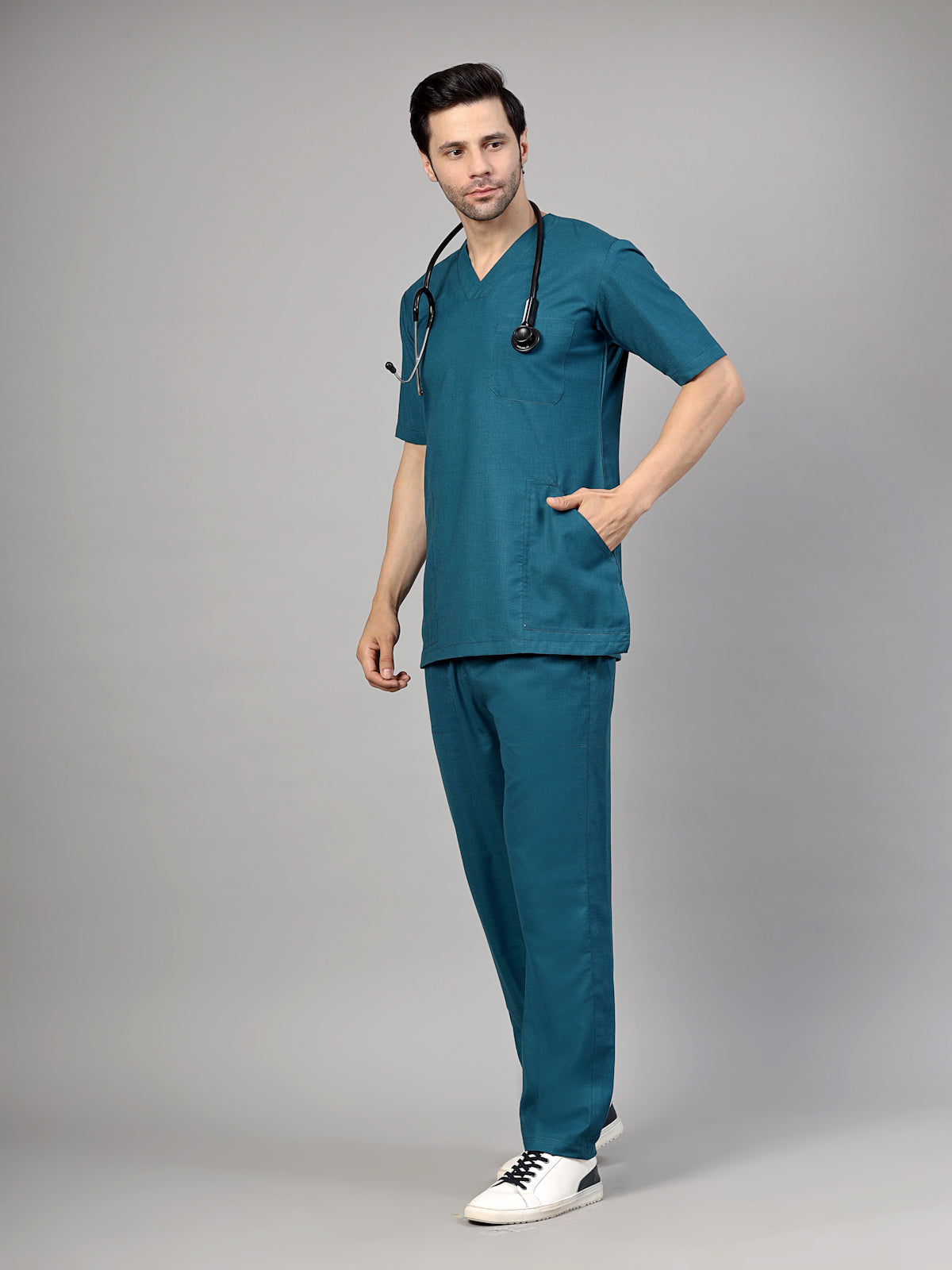 Men Teal OT Scrubs