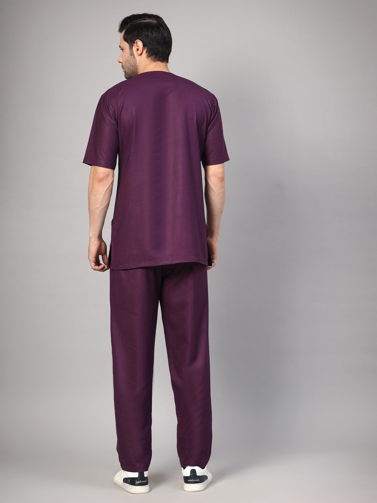 Men Purple OT Scrubs
