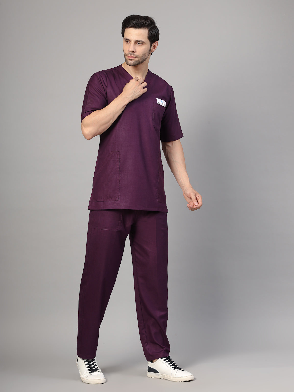 Men Purple OT Scrubs