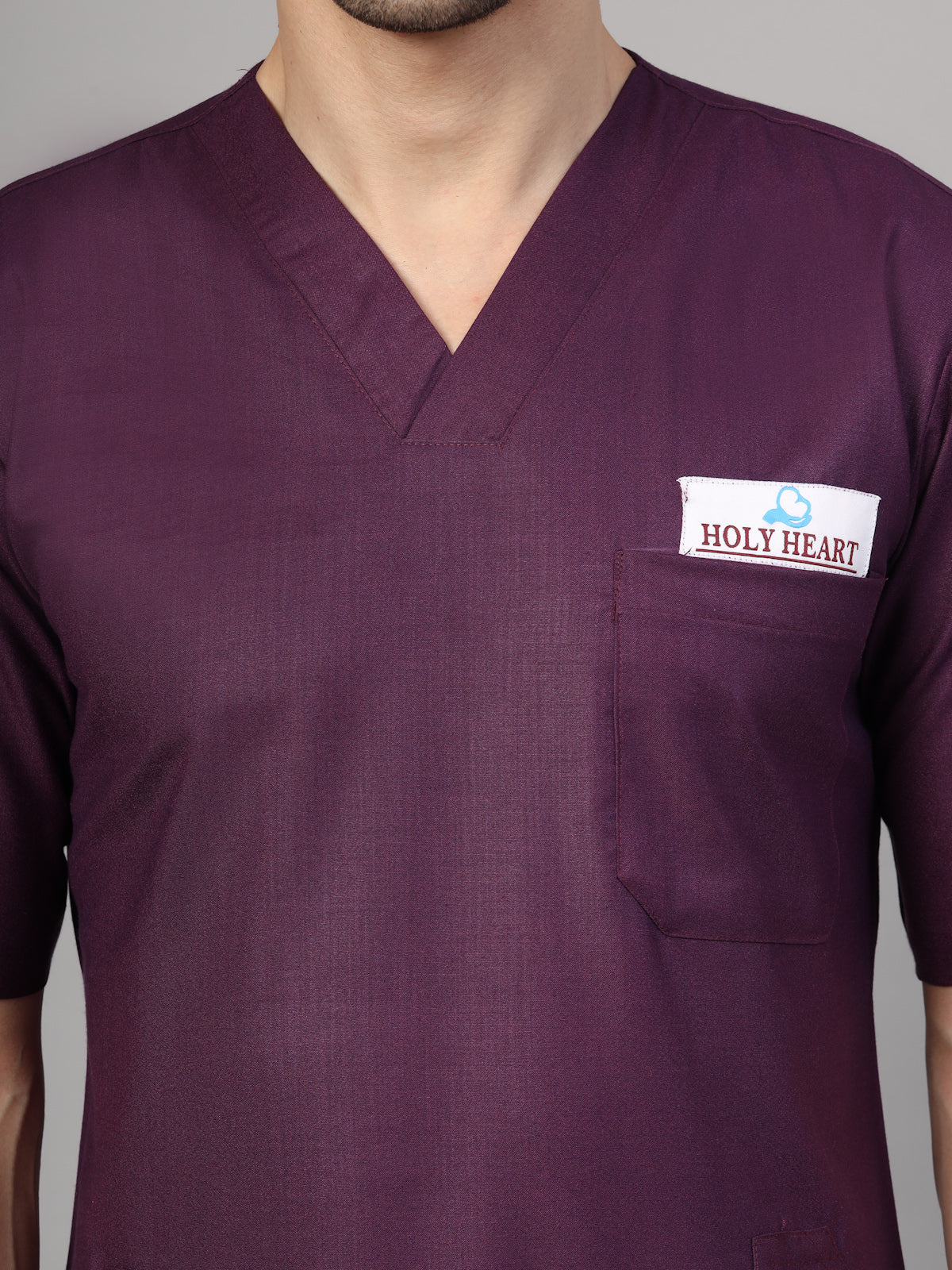Men Purple OT Scrubs