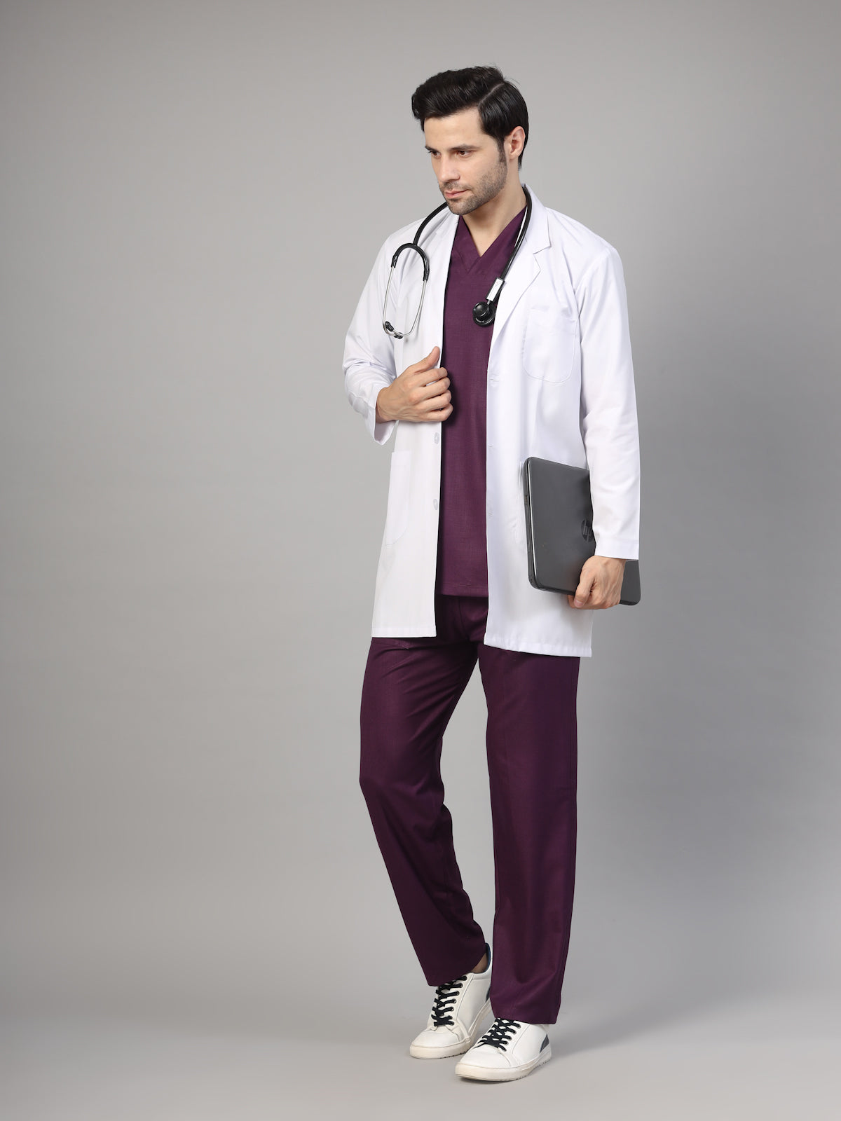 Men Purple OT Scrubs