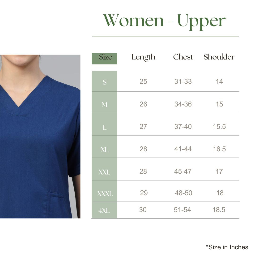 Women Dark Forest Green OT Scrubs