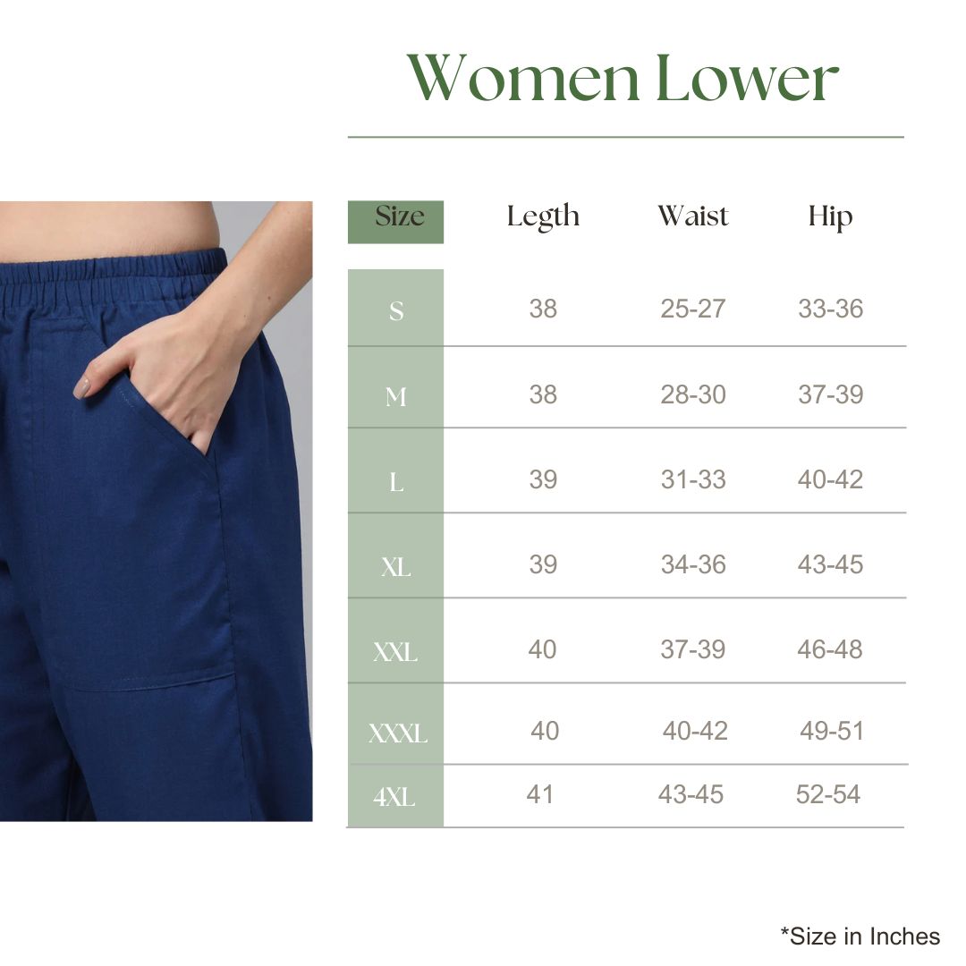 Women Dark Forest Green OT Scrubs