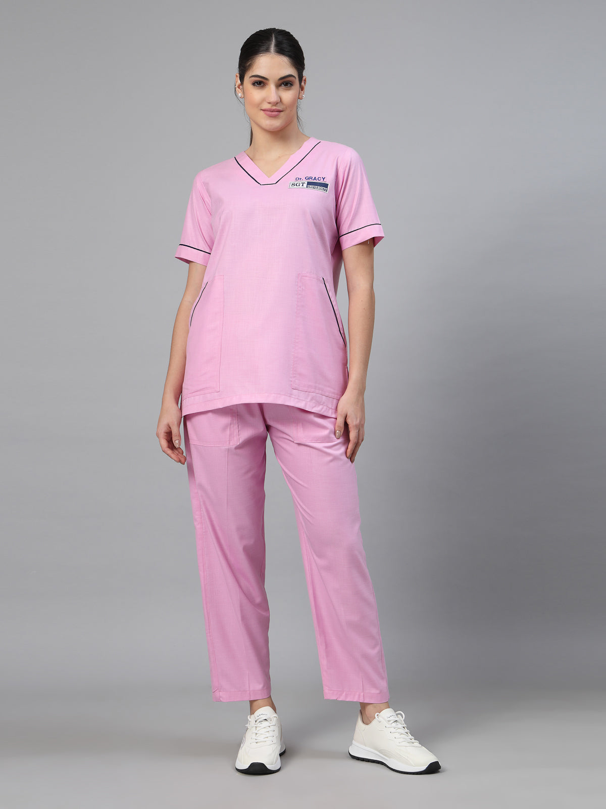 Women Pink OT Scrubs