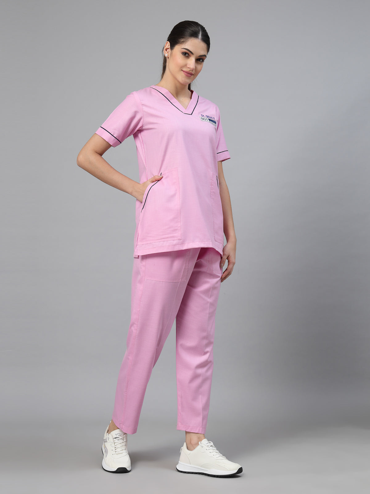 Women Pink OT Scrubs