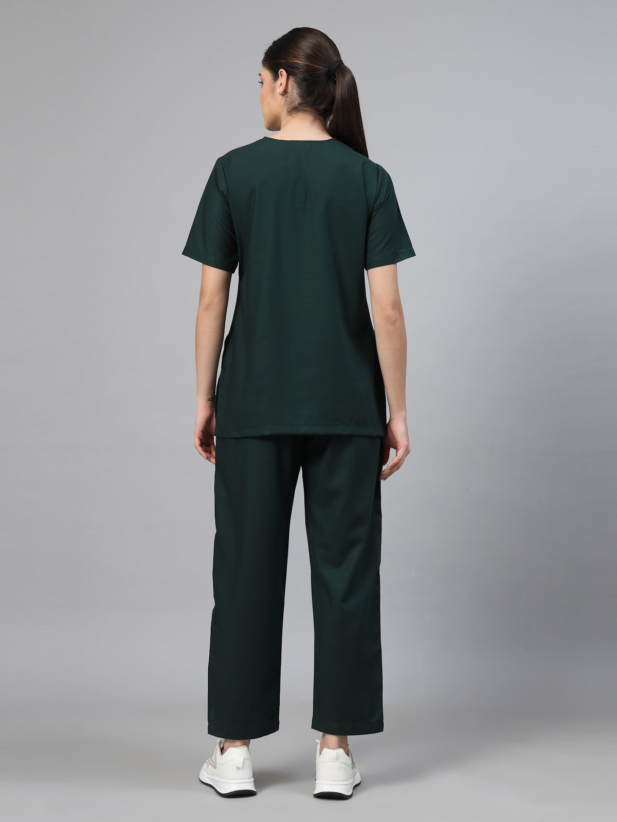 Women Dark Forest Green OT Scrubs