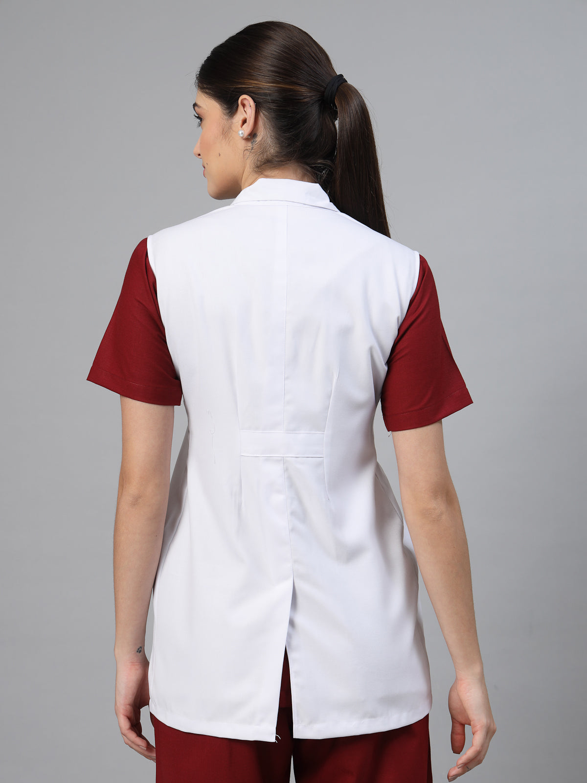 Women White Nurse Coat