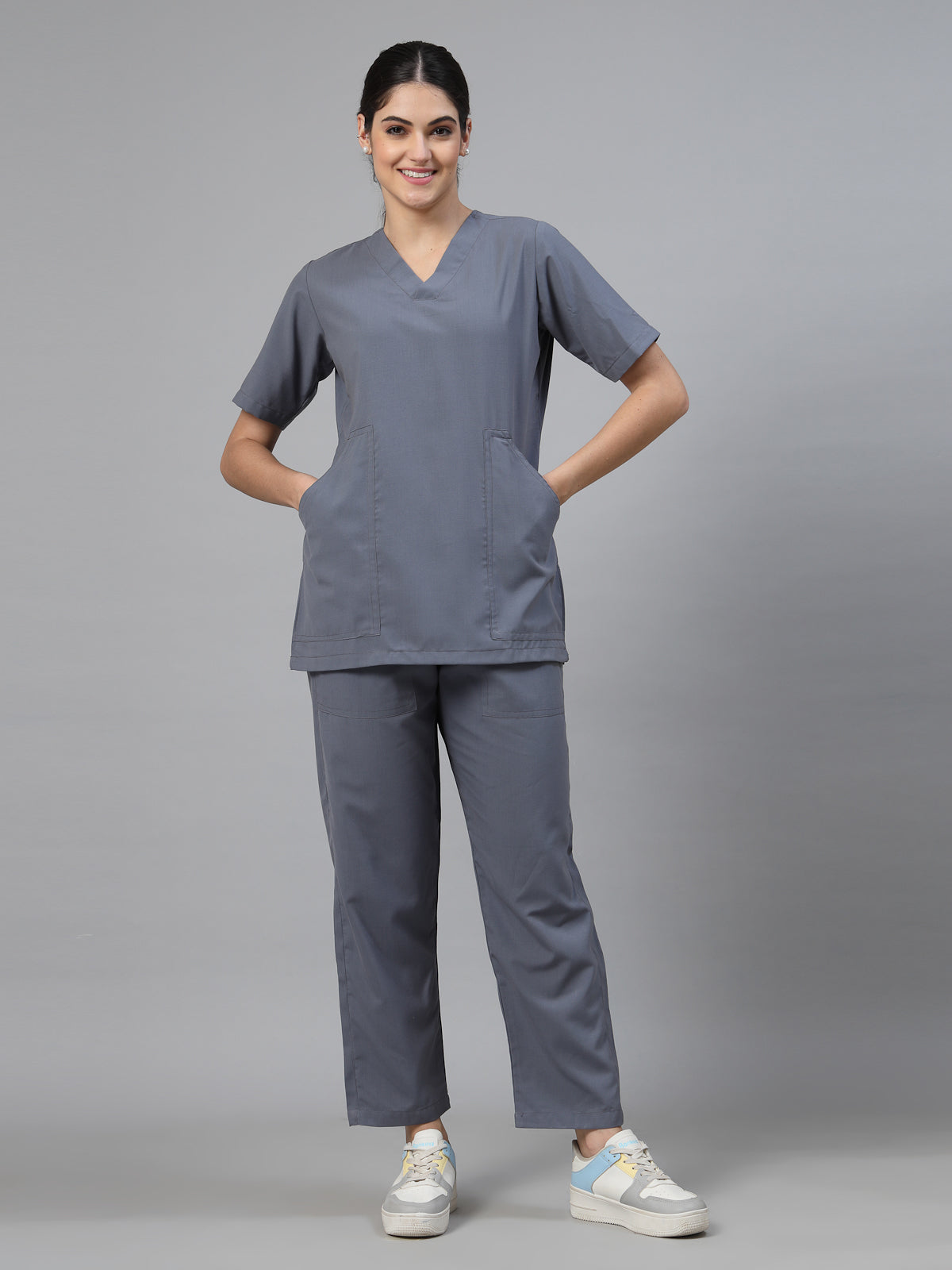 Women Grey OT Scrubs