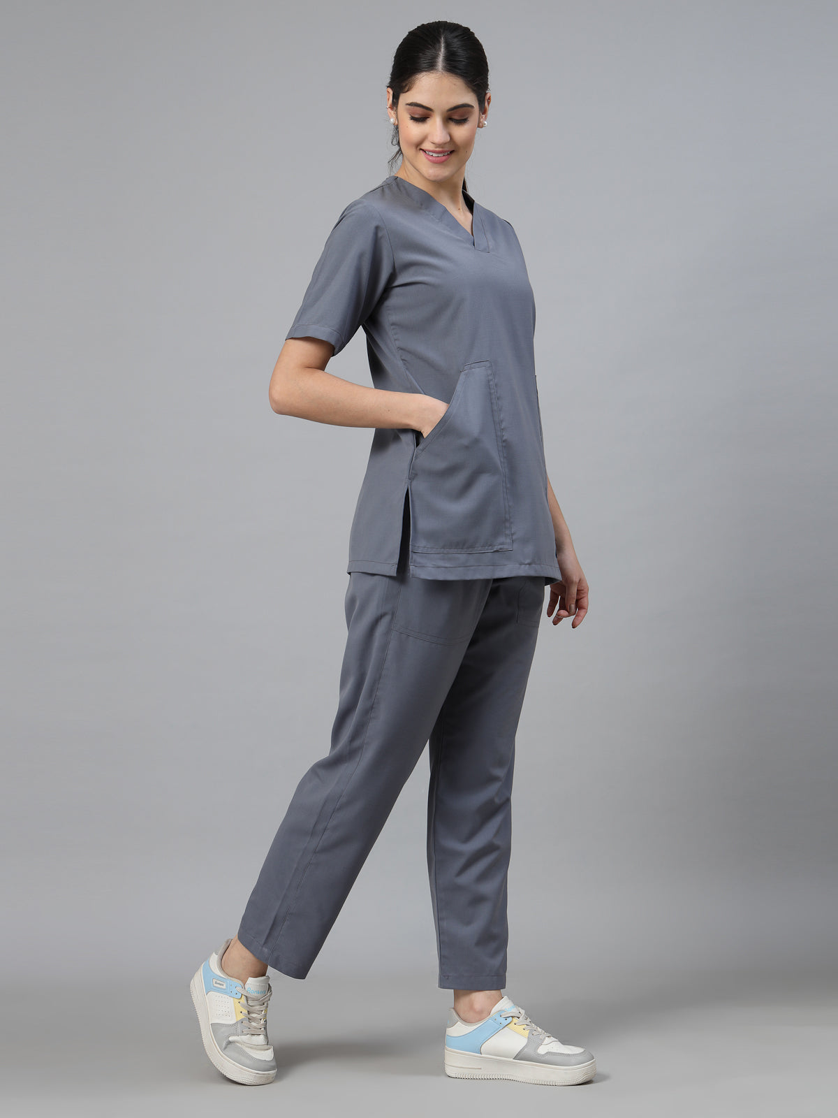 Women Grey OT Scrubs