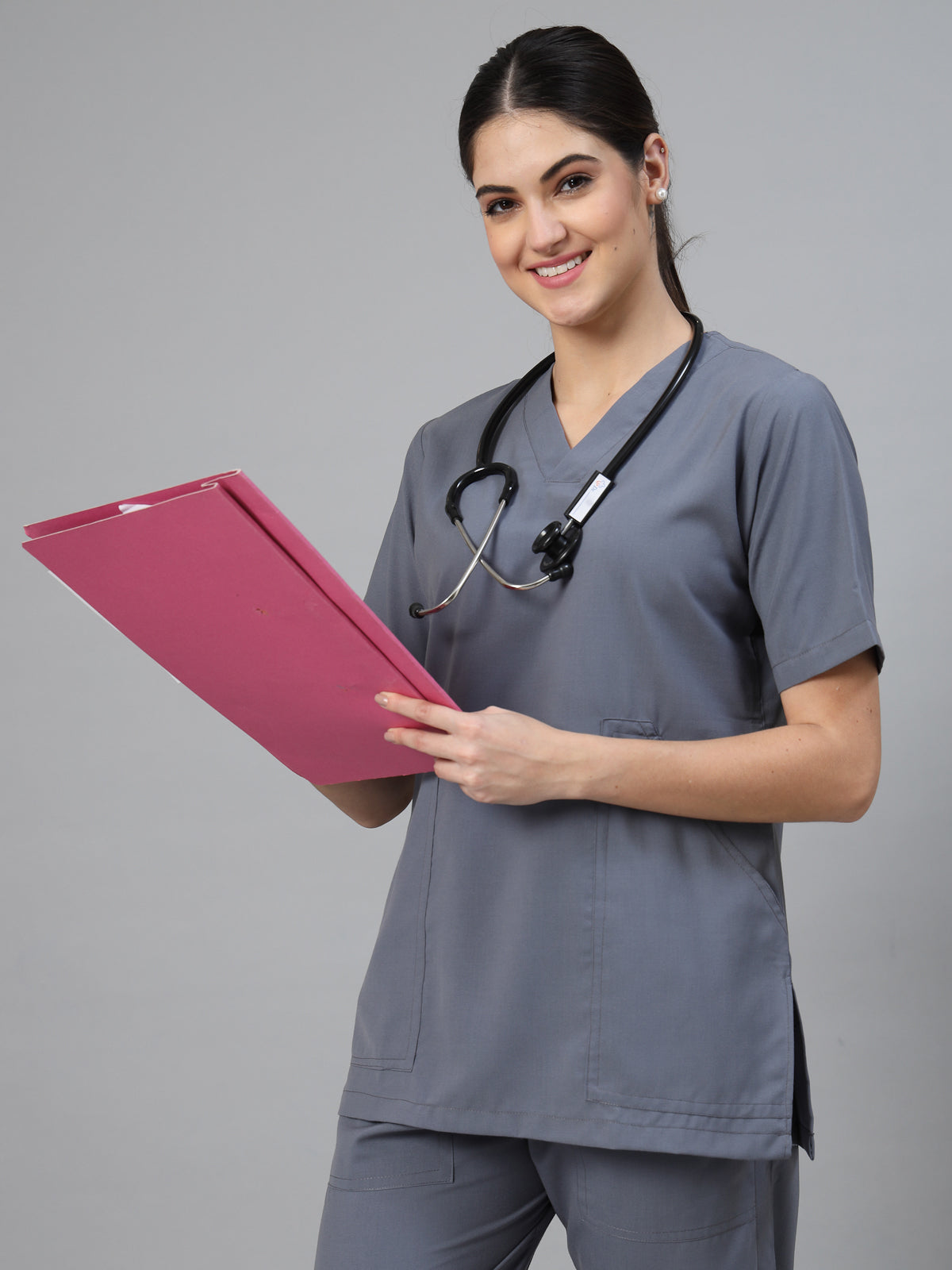 Women Grey OT Scrubs