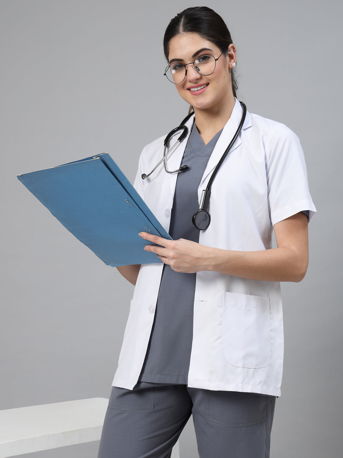 Women Grey OT Scrubs