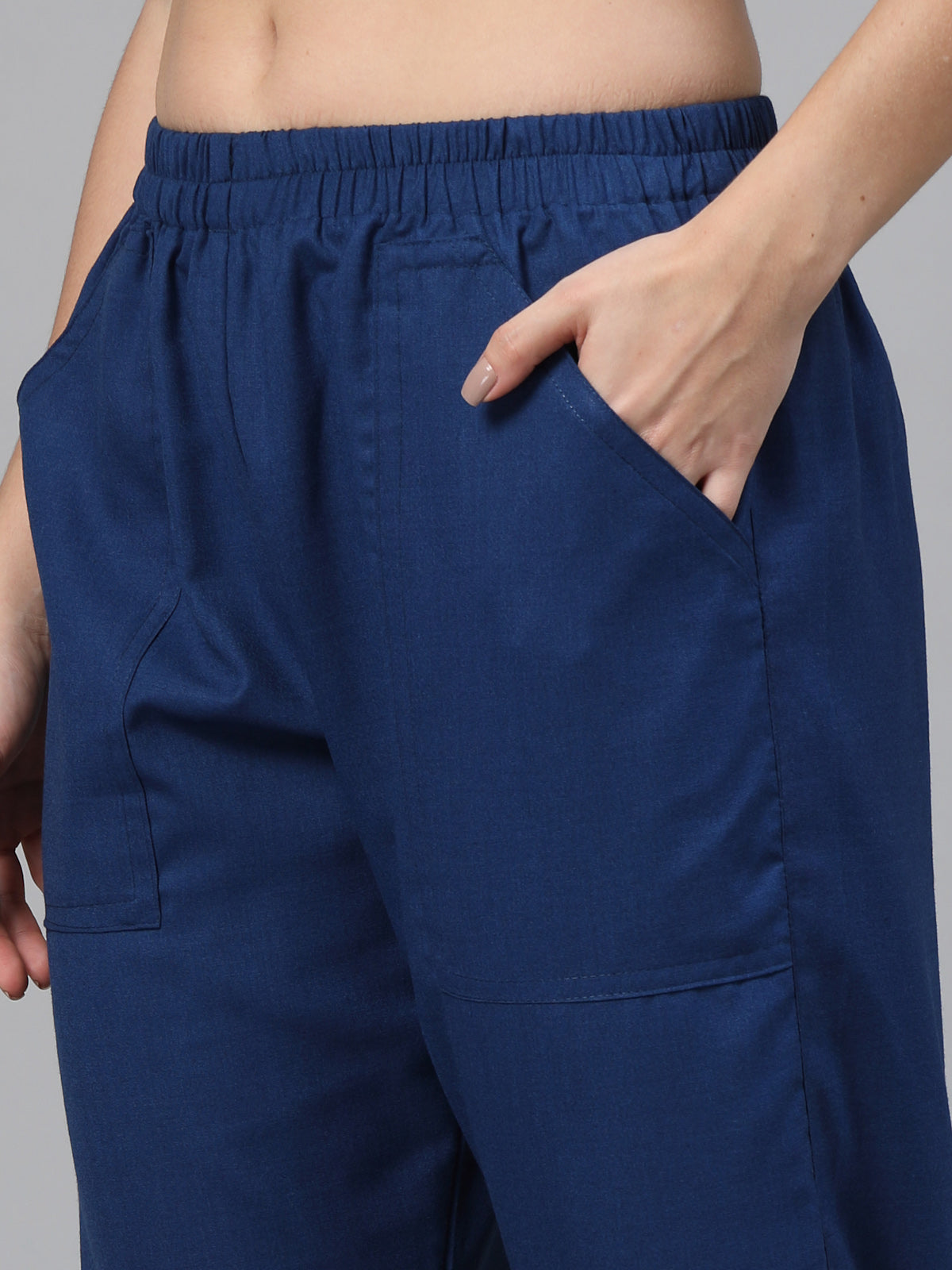 Women Bright Blue OT Scrubs