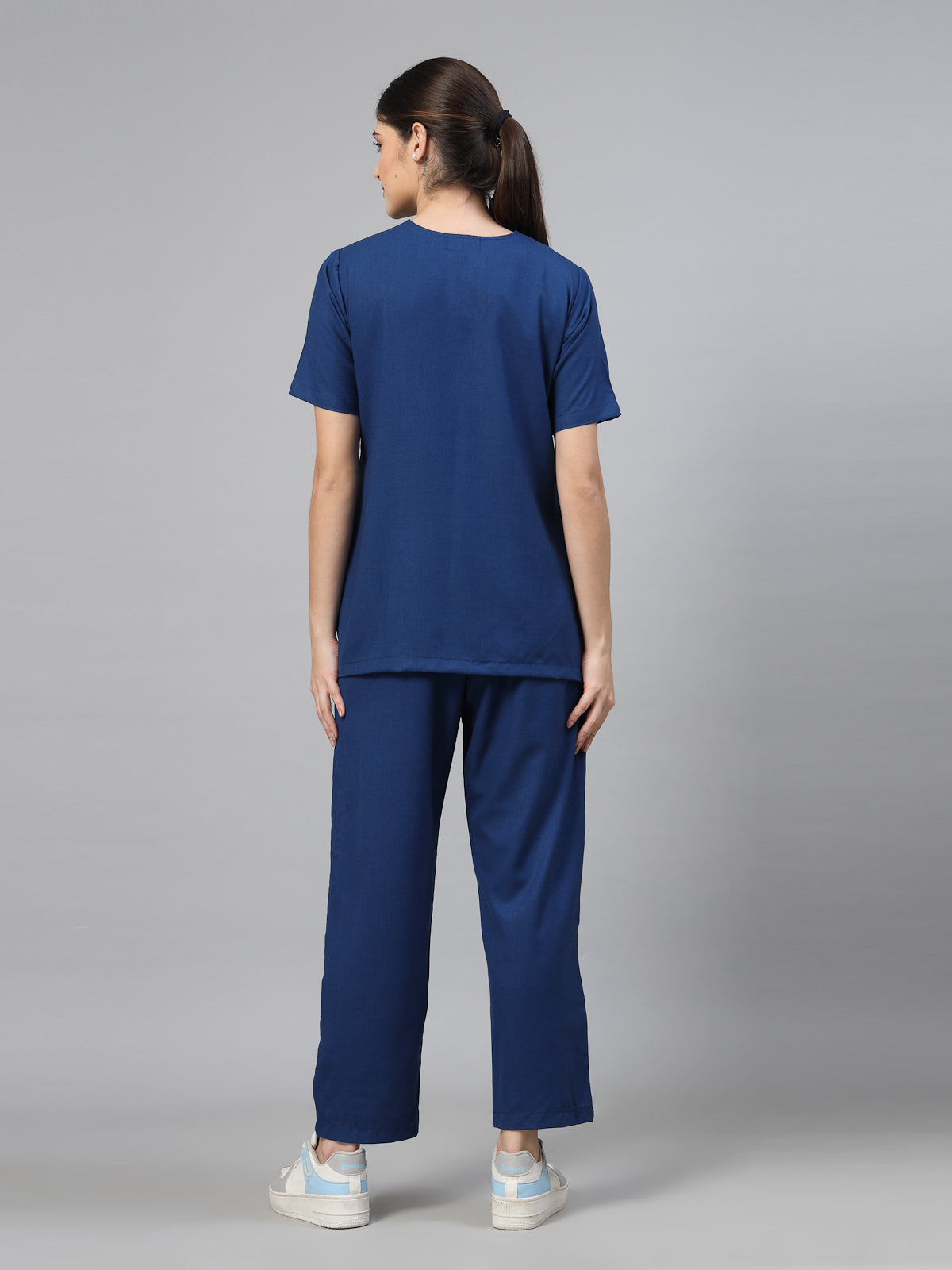 Women Bright Blue OT Scrubs