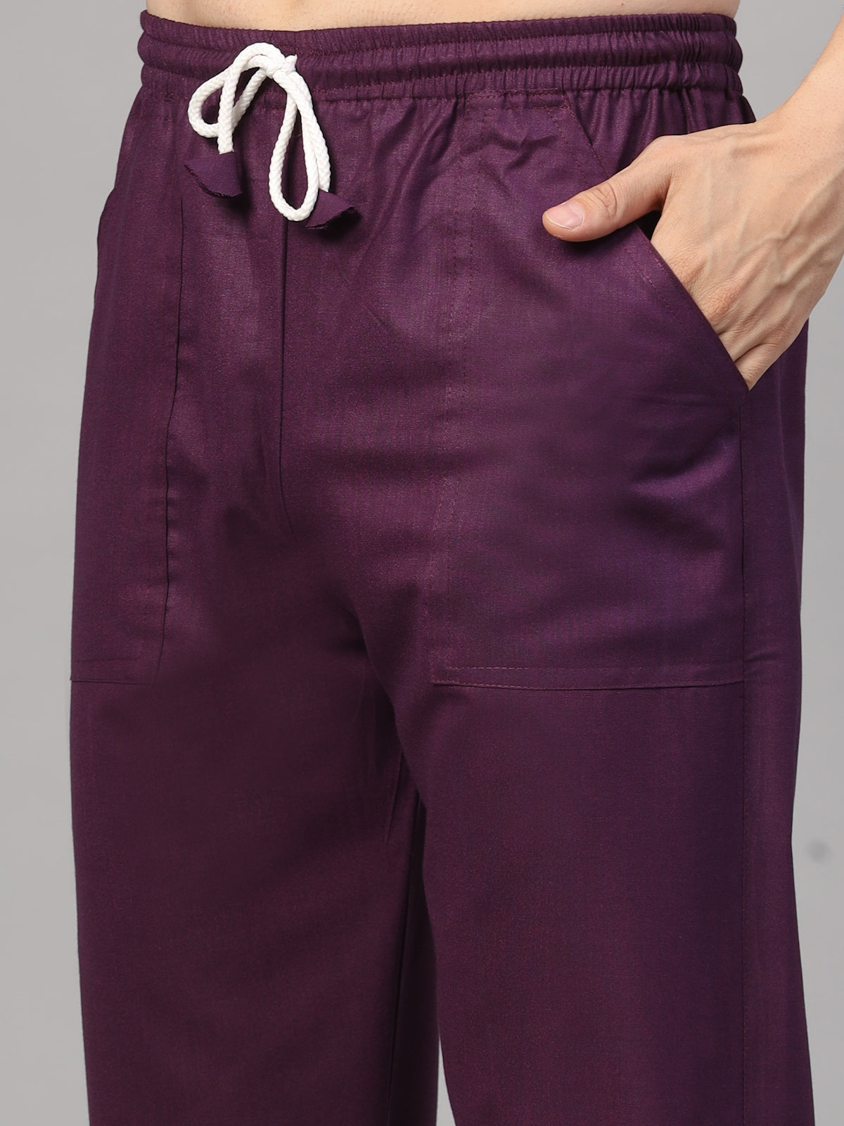Men Purple OT Scrubs